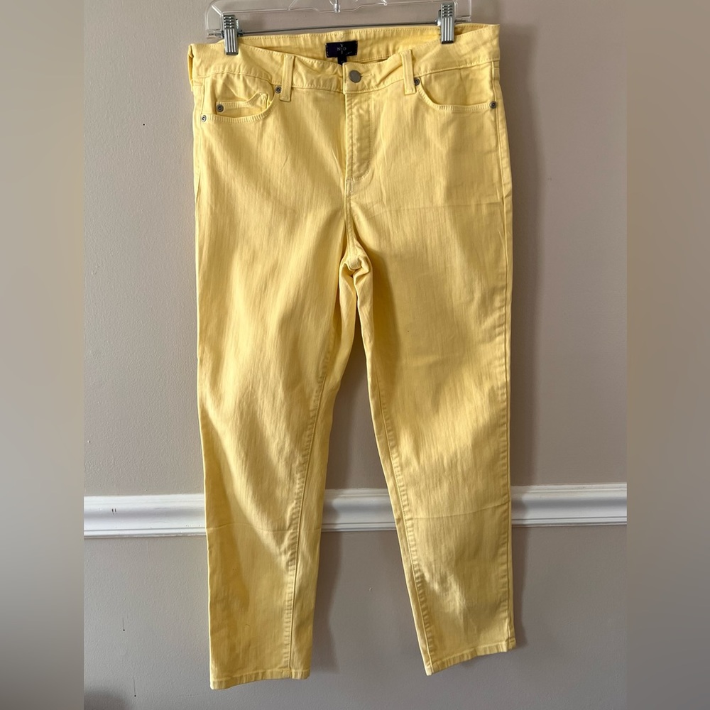 NJDY Not Your Daughters Jeans - Yellow - Ankle Style - Size: 12